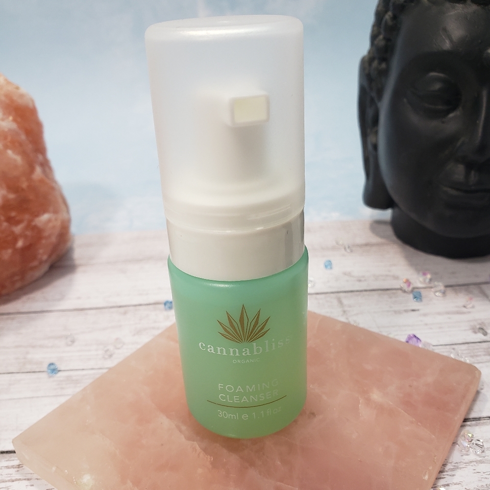 Cannabliss foaming cleanser